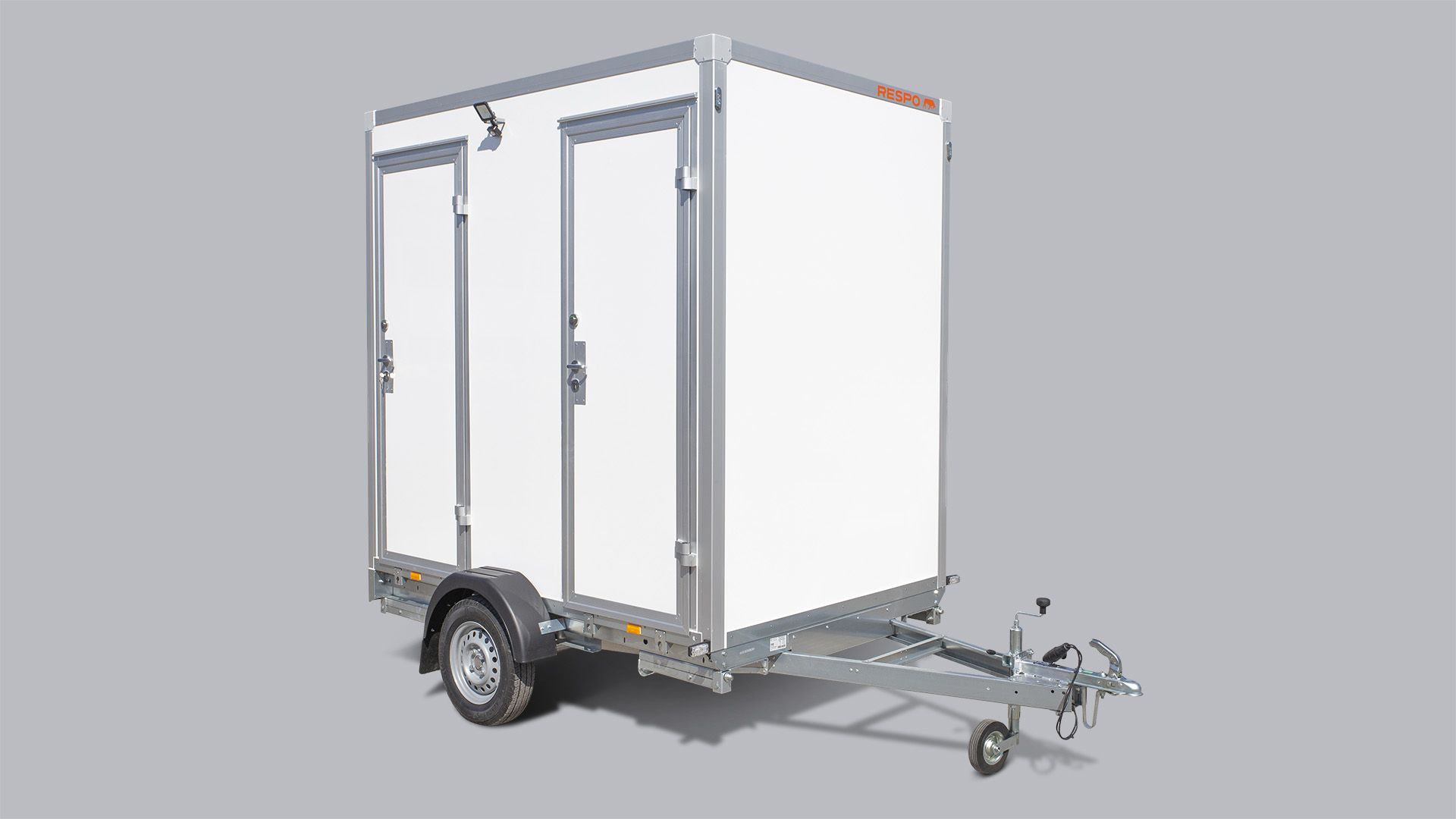 Mobile Doppeltoilette 300L